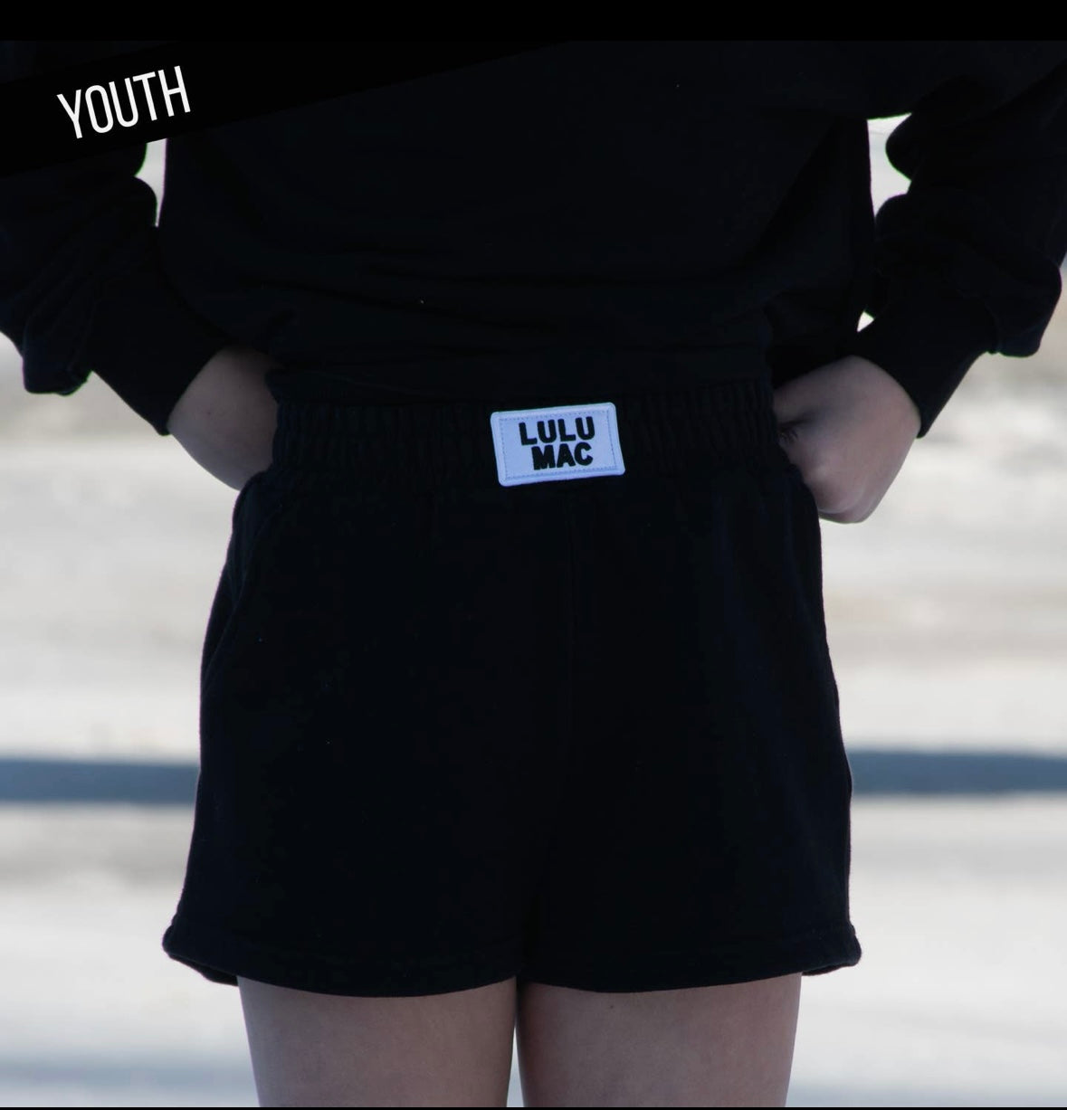 Youth Lulu Mac Terry Cloth Shorts