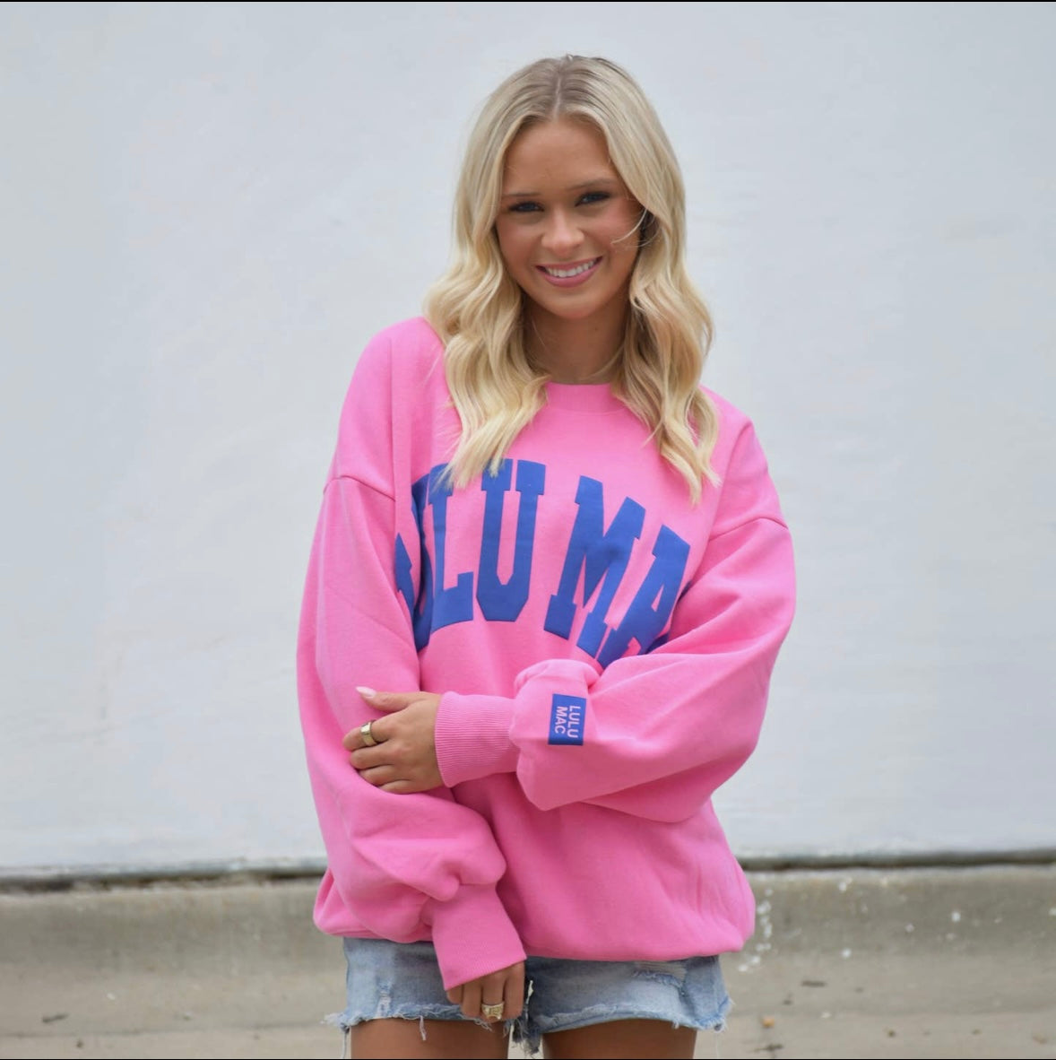 Pink/Purple Lulu Mac Sweatshirt