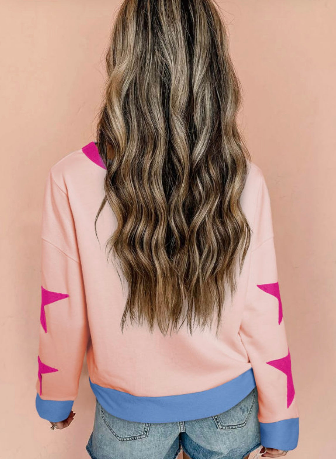 Pink Star Long Sleeve