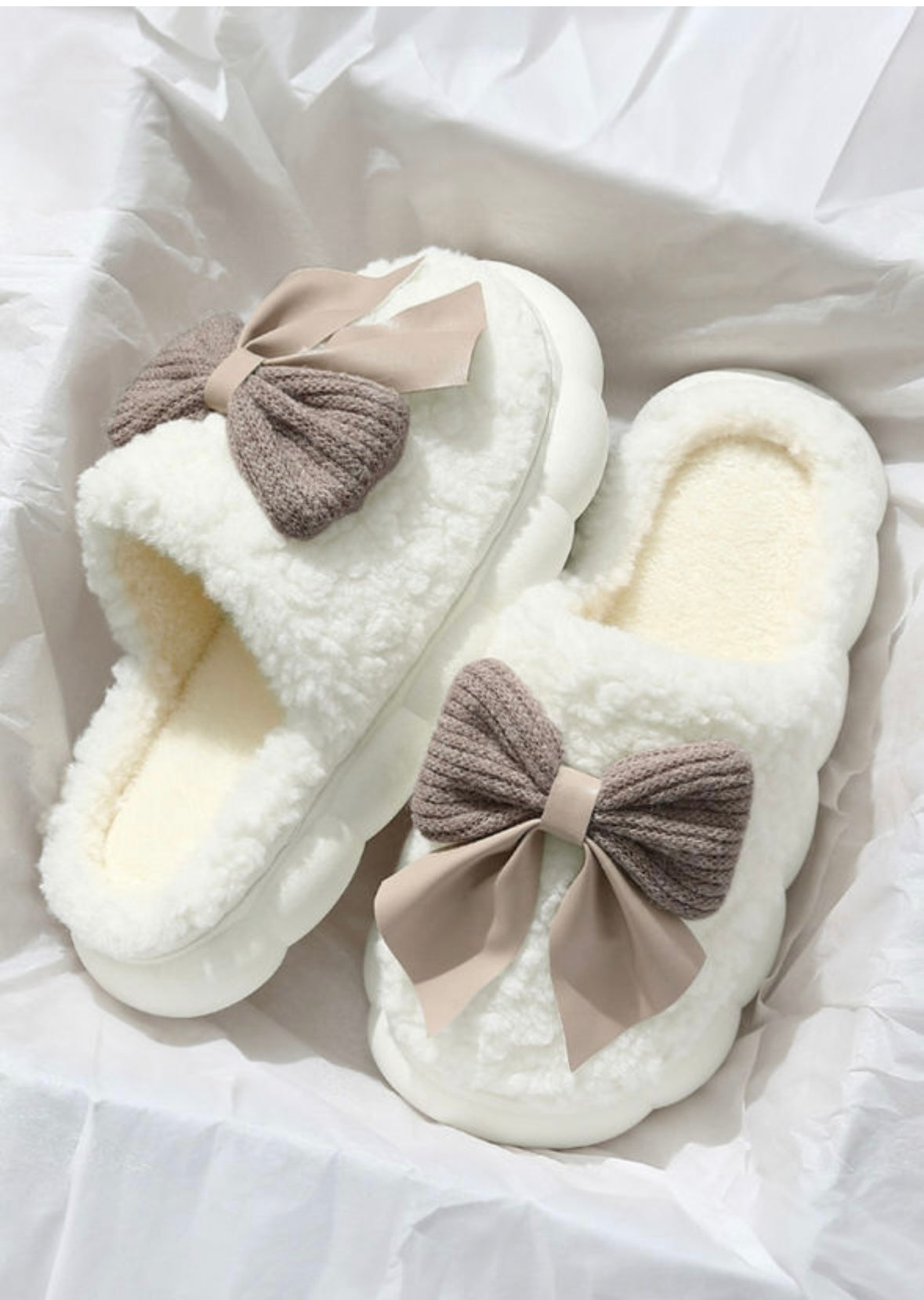 Bow Slippers