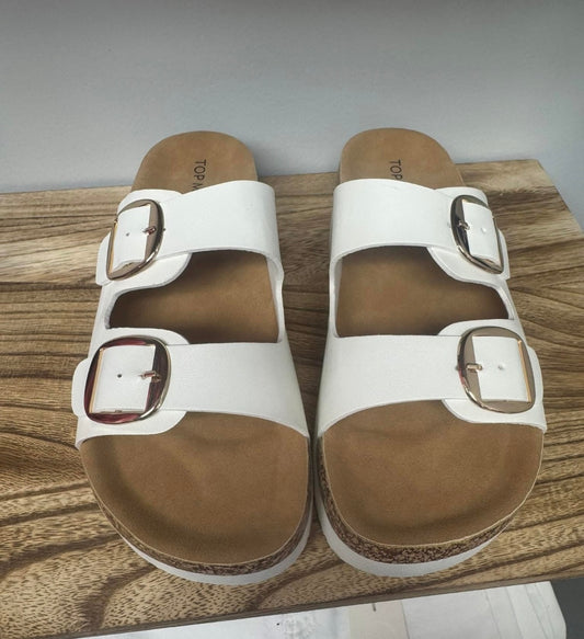 White Platform Shoe