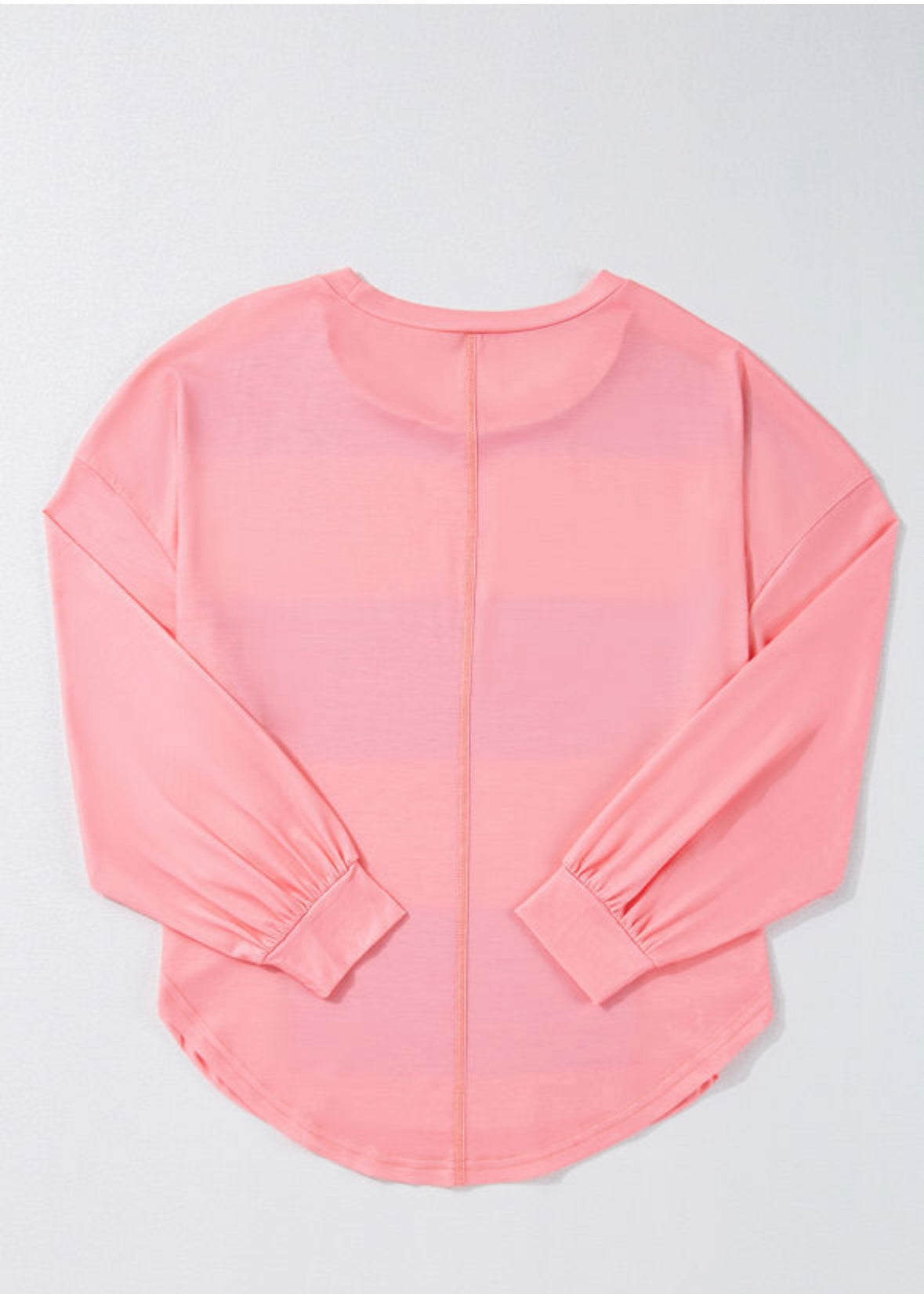 Peach/Blue Striped Top