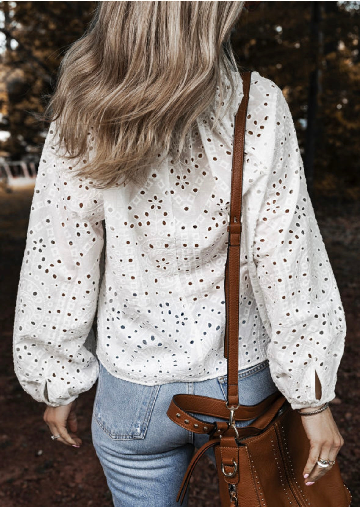 White Long Sleeve Blouse