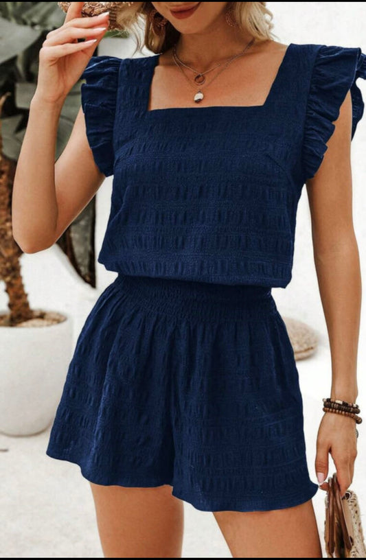 Blue textured Set