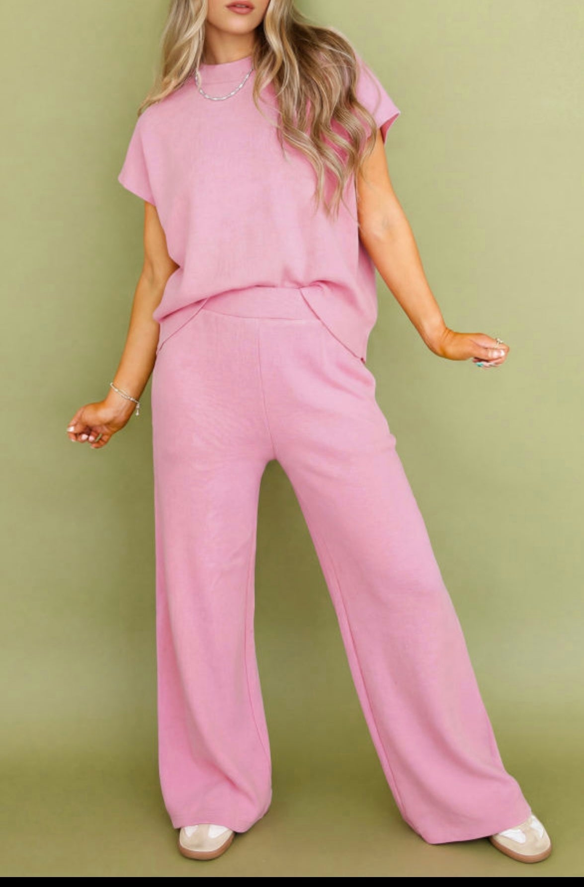 Pink Pant Set