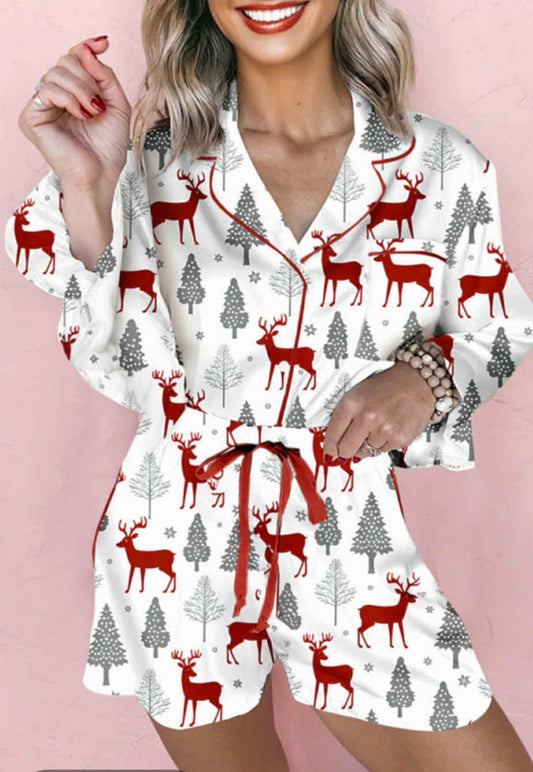 Reindeer Christmas Pajamas