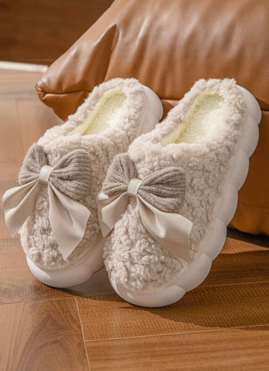 Bow Slippers