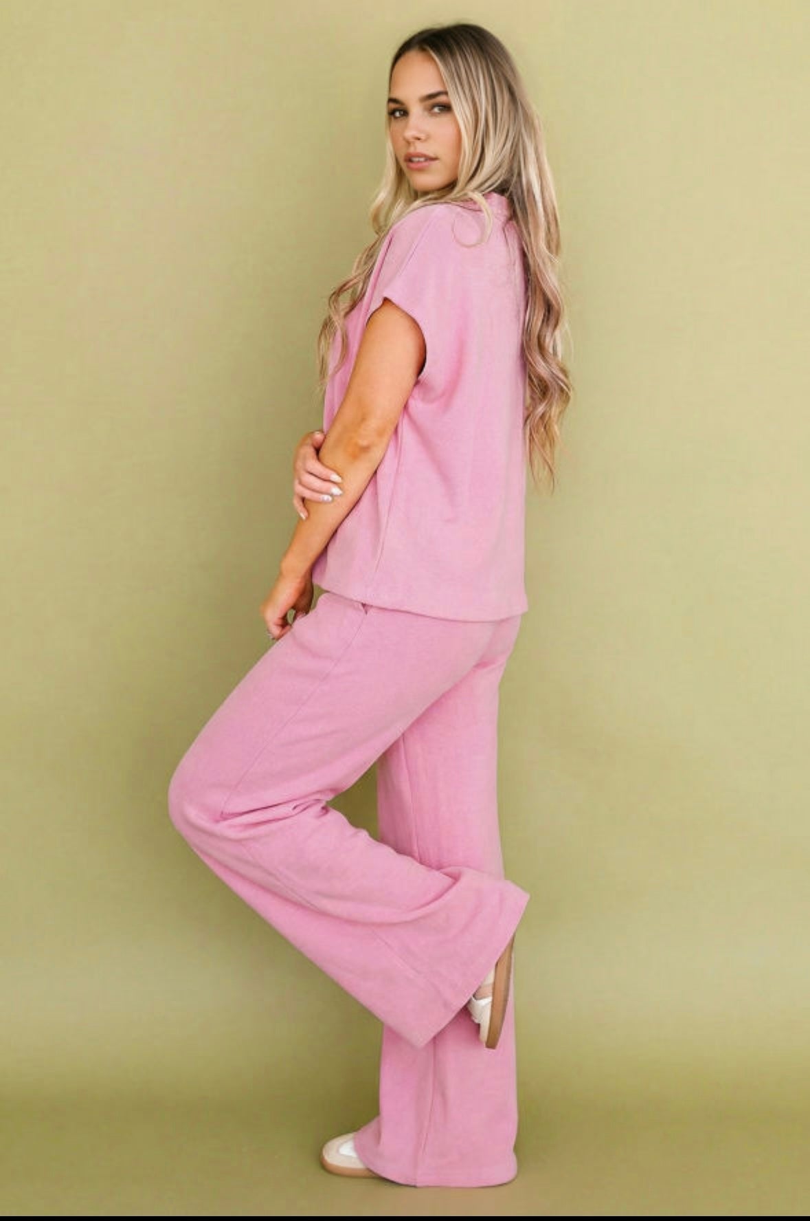 Pink Pant Set