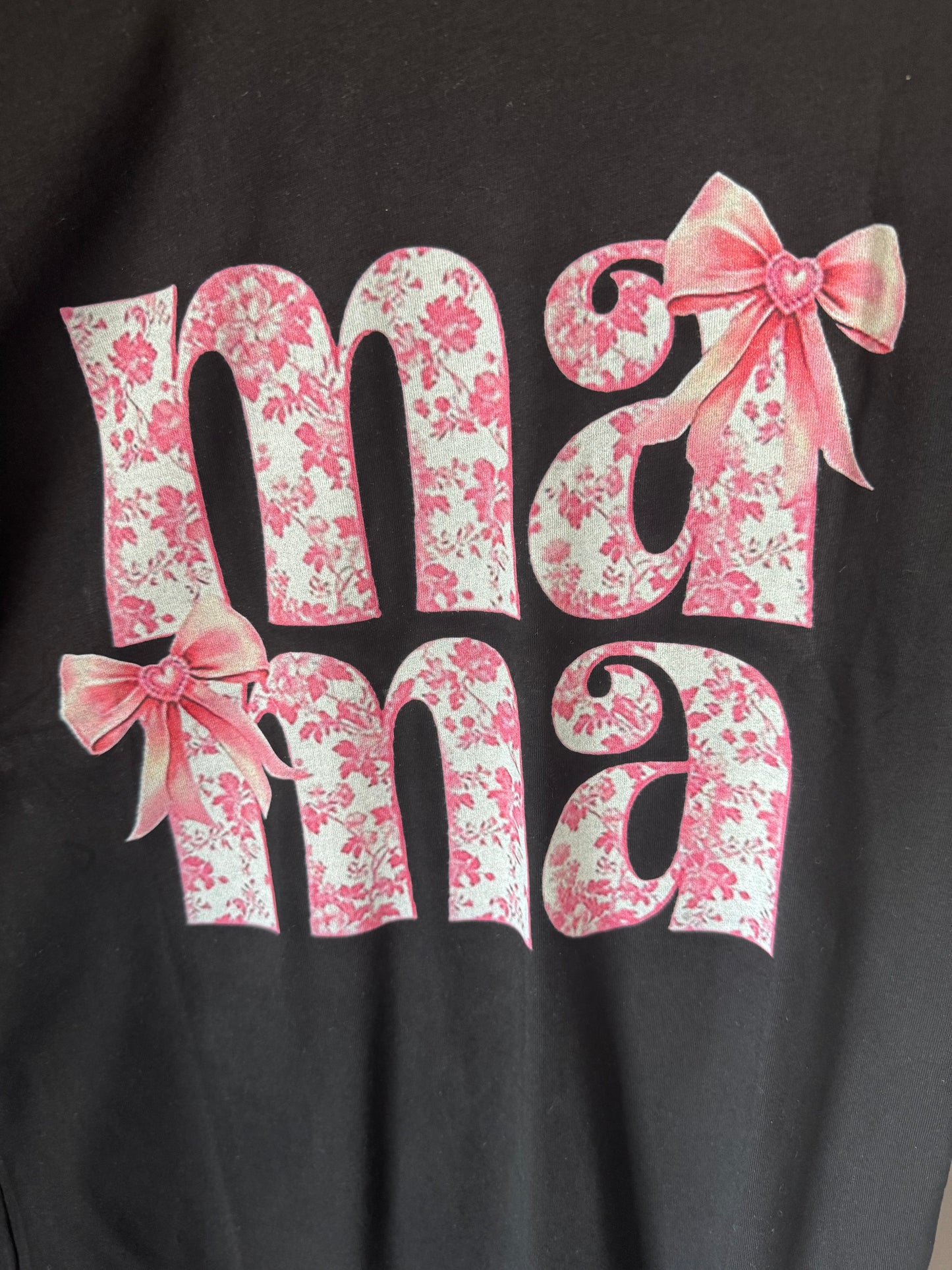 Mama Shirt Black